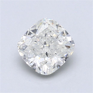 Picture of Natural Diamond 1.02 Carats, Cushion with  Cut, I Color, I1 Clarity and Certified by GIA
