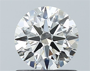 Picture of Natural Diamond 0.73 Carats, Round with Excellent Cut, F Color, VVS2 Clarity and Certified by GIA
