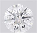 Lab Grown Diamond 5.04 Carats, Round with Ideal Cut, E Color, VVS1 Clarity and Certified by IGI