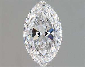 Picture of Natural Diamond 0.71 Carats, Marquise with  Cut, D Color, VVS1 Clarity and Certified by GIA