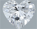 Natural Diamond 0.32 Carats, Heart with  Cut, E Color, VVS1 Clarity and Certified by GIA