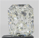 Natural Diamond 1.01 Carats, Radiant with  Cut, J Color, SI1 Clarity and Certified by GIA