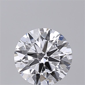 Picture of Lab Grown Diamond 1.02 Carats, Round with Ideal Cut, D Color, VVS2 Clarity and Certified by IGI