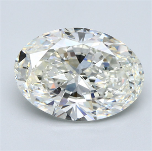 Picture of Natural Diamond 4.51 Carats, Oval with  Cut, I Color, VS1 Clarity and Certified by GIA