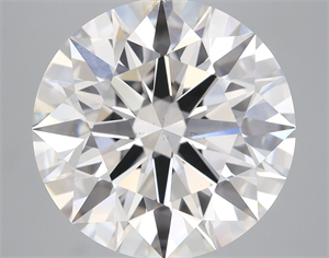 Picture of Lab Grown Diamond 9.11 Carats, Round with Ideal Cut, F Color, VS2 Clarity and Certified by IGI