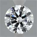 Del inventario de diamantes de laboratorio, 1.71 quilates, Redondo , Color E, claridad VS1 y certificado IGI