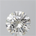 Natural Diamond 4.50 Carats, Round with Excellent Cut, J Color, IF Clarity and Certified by IGI