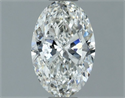 Diamante Natural 0.80 quilates, Ovalado , Color G, claridad SI1 y certificado GIA