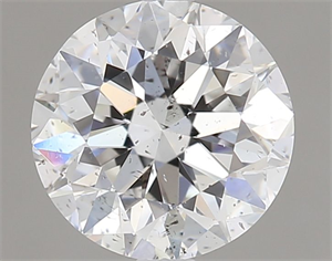 Picture of Natural Diamond 0.80 Carats, Round with Very Good Cut, E Color, SI2 Clarity and Certified by GIA