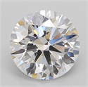 Lab Grown Diamond 9.06 Carats, Round with Excellent Cut, E Color, VVS2 Clarity and Certified by IGI
