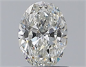 Diamante Natural 0.75 quilates, Ovalado , Color G, claridad SI1 y certificado GIA