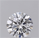Lab Grown Diamond 1.02 Carats, Round with Ideal Cut, F Color, VVS2 Clarity and Certified by IGI