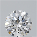 Diamante Natural 0.71 quilates, Redondo , Color E, claridad SI1 y certificado GIA