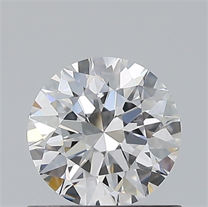 Foto Diamante Natural 0.71 quilates, Redondo , Color E, claridad SI1 y certificado GIA de