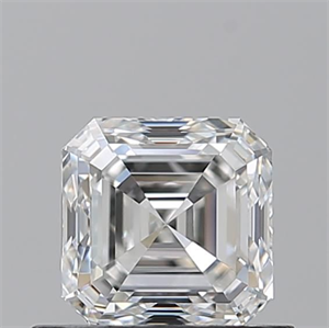 Picture of Natural Diamond 0.71 Carats, Asscher with  Cut, G Color, VVS2 Clarity and Certified by GIA