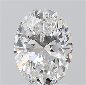 Picture of Natural Diamond 1.20 Carats, Oval with  Cut, E Color, VS2 Clarity and Certified by GIA