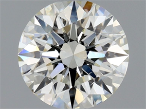 Foto Diamante Natural 0.90 quilates, Redondo , Color J, claridad SI1 y certificado GIA de