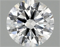 Del inventario de diamantes de laboratorio, 1.51 quilates, Redondo , Color F, claridad VS1 y certificado IGI