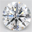 Lab Grown Diamond 3.93 Carats, Round with Excellent Cut, D Color, VVS1 Clarity and Certified by GIA