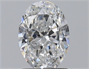 Natural Diamond 1.23 Carats, Oval with  Cut, E Color, VS2 Clarity and Certified by GIA
