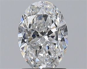 Picture of Natural Diamond 1.23 Carats, Oval with  Cut, E Color, VS2 Clarity and Certified by GIA