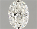 Natural Diamond 1.33 Carats, Oval with  Cut, H Color, VVS2 Clarity and Certified by GIA