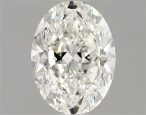 Picture of Natural Diamond 1.33 Carats, Oval with  Cut, H Color, VVS2 Clarity and Certified by GIA