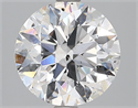 Natural Diamond 2.04 Carats, Round with Excellent Cut, D Color, SI2 Clarity and Certified by GIA