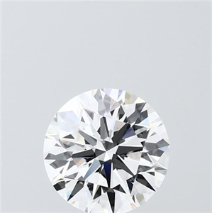 Picture of Lab Grown Diamond 1.55 Carats, Round with Ideal Cut, E Color, VS1 Clarity and Certified by IGI