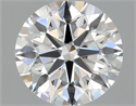 Lab Grown Diamond 1.02 Carats, Round with Excellent Cut, E Color, VVS1 Clarity and Certified by IGI