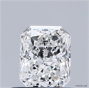 Diamante Natural 0.51 quilates, Radiante , Color F, claridad SI1 y certificado GIA