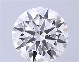 Picture of Lab Grown Diamond 10.04 Carats, Round with Ideal Cut, F Color, VVS2 Clarity and Certified by IGI