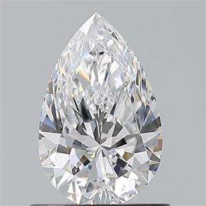 Picture of Natural Diamond 0.80 Carats, Pear with  Cut, D Color, VS1 Clarity and Certified by GIA