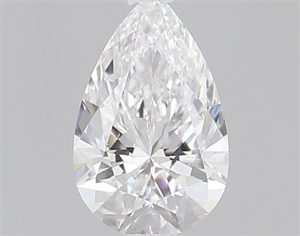 Picture of Natural Diamond 0.43 Carats, Pear with  Cut, D Color, SI1 Clarity and Certified by GIA