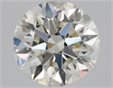 Diamante Natural 0.93 quilates, Redondo , Color K, claridad VS2 y certificado GIA