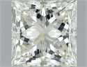 Diamante Natural 1.50 quilates, Princesa , Color J, claridad VS2 y certificado IGI