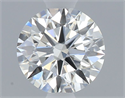 Diamante Natural 0.53 quilates, Redondo , Color G, claridad VS2 y certificado GIA