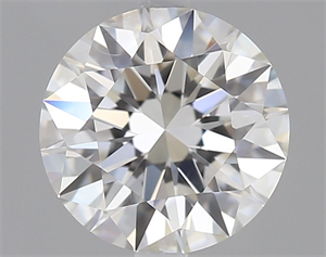 Picture of Natural Diamond 0.84 Carats, Round with Excellent Cut, F Color, I1 Clarity and Certified by GIA