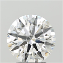 Del inventario de diamantes de laboratorio, 3.07 quilates, Redondo , Color F, claridad VVS1 y certificado IGI