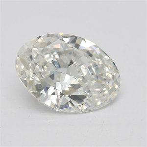 Picture of Natural Diamond 2.01 Carats, Oval with  Cut, H Color, VVS2 Clarity and Certified by GIA