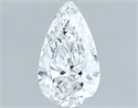 Natural Diamond 1.01 Carats, Pear with  Cut, E Color, SI1 Clarity and Certified by GIA