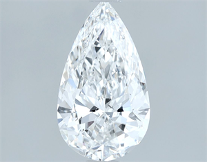 Picture of Natural Diamond 1.01 Carats, Pear with  Cut, E Color, SI1 Clarity and Certified by GIA