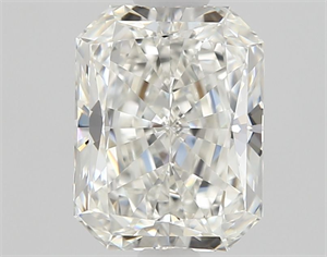 Picture of Natural Diamond 0.90 Carats, Radiant with  Cut, H Color, VS1 Clarity and Certified by GIA