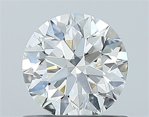 Picture of Natural Diamond 0.70 Carats, Round with Excellent Cut, I Color, VS2 Clarity and Certified by GIA