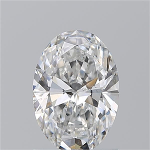 Picture of Natural Diamond 1.20 Carats, Oval with  Cut, F Color, SI2 Clarity and Certified by GIA