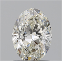Diamante Natural 0.83 quilates, Ovalado , Color I, claridad VVS2 y certificado GIA
