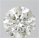 Diamante Natural 5.04 quilates, Redondo , Color K, claridad SI2 y certificado GIA