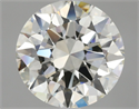 Diamante Natural 3.01 quilates, Redondo , Color K, claridad VS2 y certificado GIA