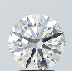 Picture of Lab Grown Diamond 3.09 Carats, Round with Ideal Cut, F Color, VVS1 Clarity and Certified by IGI