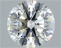 Diamante Natural 2.50 quilates, Redondo , Color F, claridad VVS1 y certificado GIA